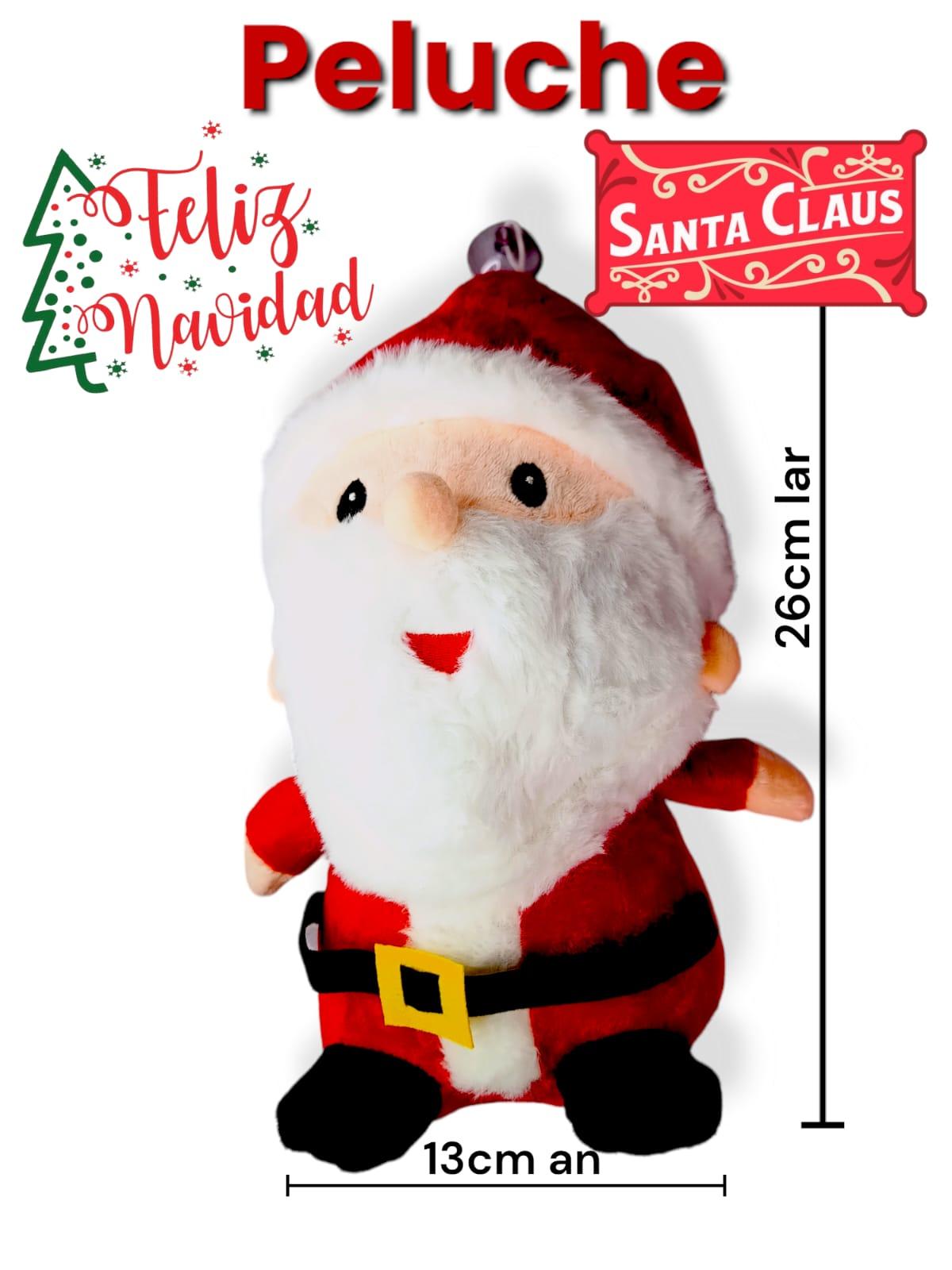 Peluche Santa Claus Navidad 26cm